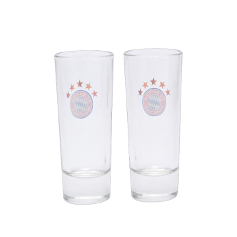 Bayern München set od 2 čašice za rakiju 5 stars logo