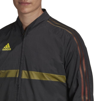 Lionel Messi muška jakna s kapuljačom MESSI Woven black
