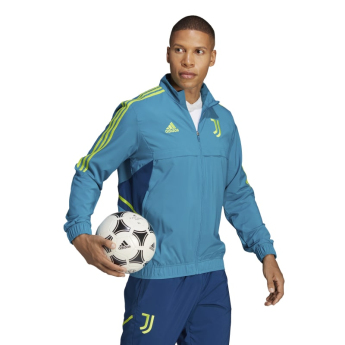 Juventus Torino muška nogometna jakna Condivo Presentation teal