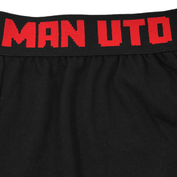 Manchester United muška pidžama Short Crest black