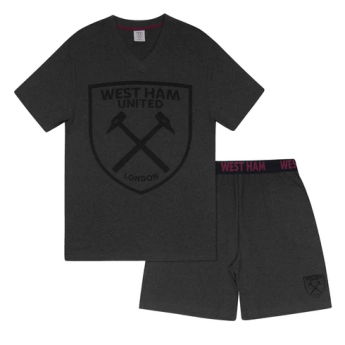 West Ham United muška pidžama Short grey