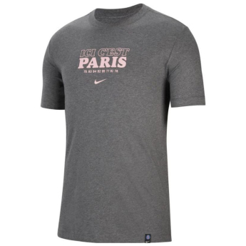 Paris Saint Germain muška majica Text grey