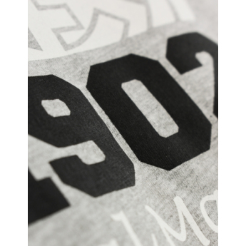 Real Madrid muška majica Crest grey