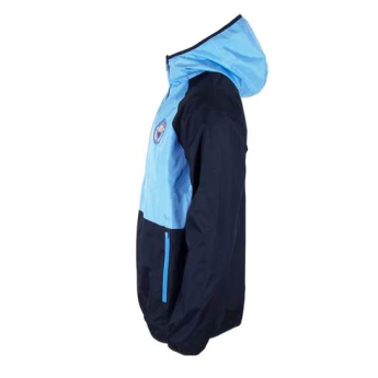 Manchester City muška jakna s kapuljačom Shower navy