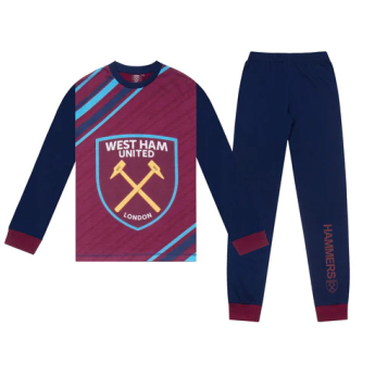 West Ham United dječja pidžama Long navy