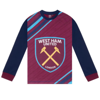 West Ham United dječja pidžama Long navy