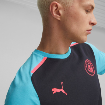 Manchester City muška majica Casuals navy