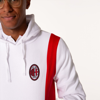 AC Milan muška majica s kapuljačom Logo white