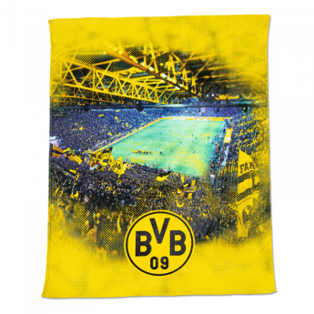Borussia Dortmund fleecová deka stadium