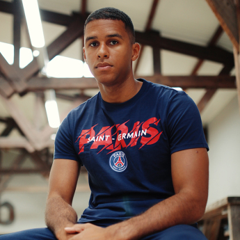 Paris Saint Germain muška majica Slogan blue