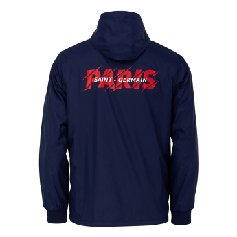 Paris Saint Germain muška jakna s kapuljačom Wind blue