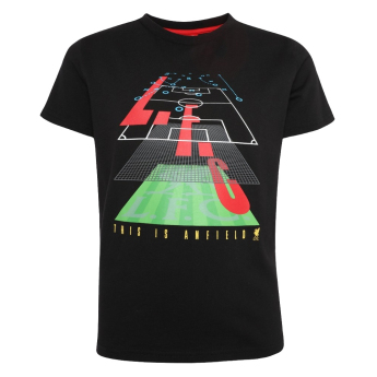 FC Liverpool dječja majica Pitch black