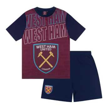 West Ham United dječja pidžama Text Souček