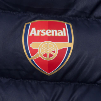 FC Arsenal dječja zimska jakna Quilted navy