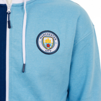 Manchester City muška majica s kapuljačom No2 zip half