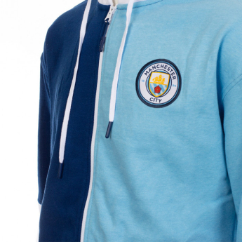 Manchester City muška majica s kapuljačom No2 zip half