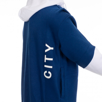 Manchester City muška majica s kapuljačom No2 zip half