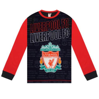 FC Liverpool dječja pidžama Long Text