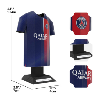 Paris Saint Germain 3D metalni model Home Jersey 2023/24 Locker Pack