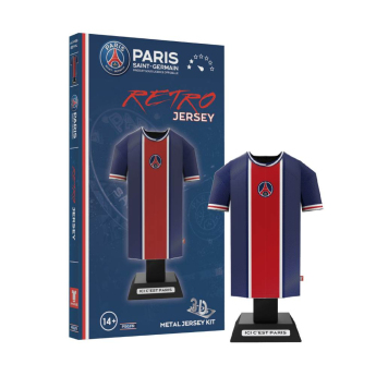 Paris Saint Germain 3D metalni model Retro Jersey Kit