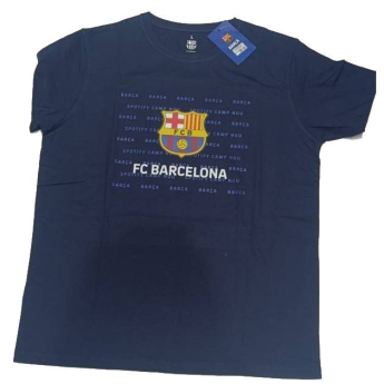 FC Barcelona muška majica Emblem marino