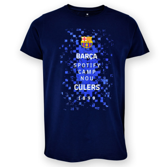 FC Barcelona muška majica Logos navy