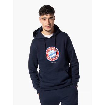 Bayern München muška majica s kapuljačom Essential navy