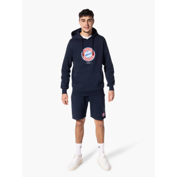 Bayern München muška majica s kapuljačom Essential navy