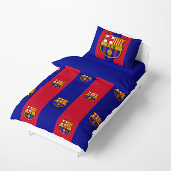 FC Barcelona posteljina za jedan krevet Blaugrana