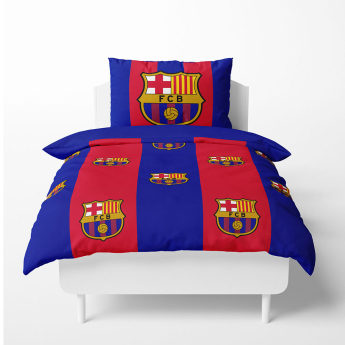 FC Barcelona posteljina za jedan krevet Blaugrana