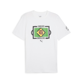 Neymar Jr muška majica Neymar Jr Brasileiro white
