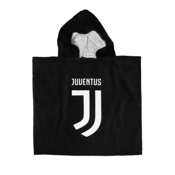 Juventus Torino dječji pončo black white