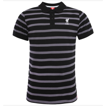 FC Liverpool muška polo majica Stripe black