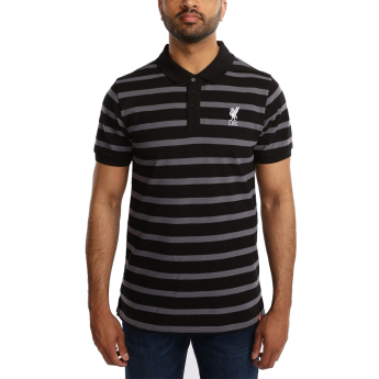 FC Liverpool muška polo majica Stripe black