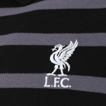 FC Liverpool muška polo majica Stripe black