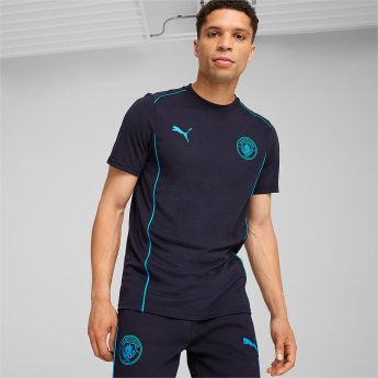 Manchester City muška majica Casuals fullnavy