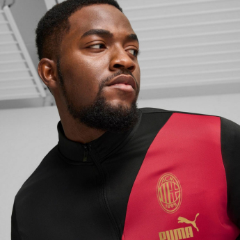 AC Milan muška nogometna jakna Track Culture black