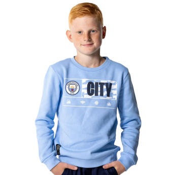 Manchester City dječja majica Sweat Home