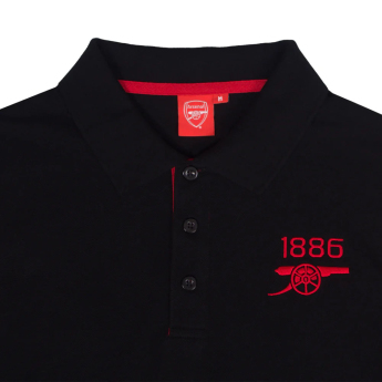 FC Arsenal muška polo majica Contrast black