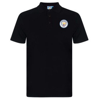 Manchester City muška polo majica Crest black