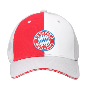 Bayern München šilt Half white-red