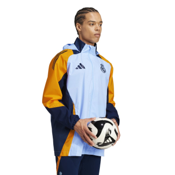 Real Madrid muška nogometna jakna Allweather globlue