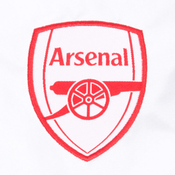 FC Arsenal muška jakna s kapuljačom Shower red white