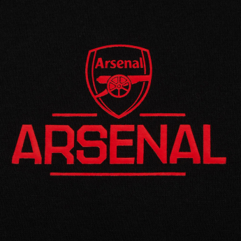 FC Arsenal muška majica s kapuljačom Zip black