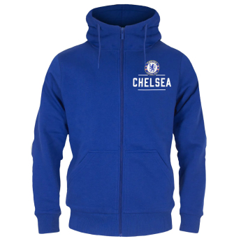 FC Chelsea muška majica s kapuljačom Zip royal