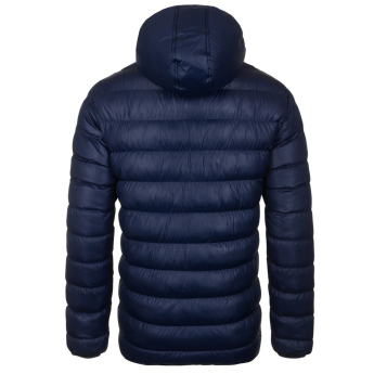 Manchester City muška jakna s kapuljačom Winter navy