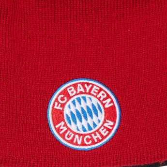 Bayern München dječja zimska kapa Reversible red-navy