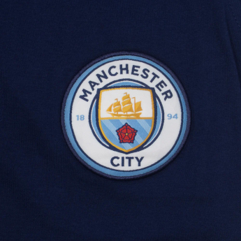 Manchester City muška pidžama Long Stripe