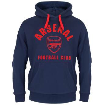 FC Arsenal muška majica s kapuljačom Round navy