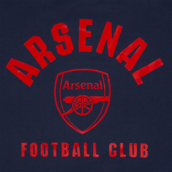 FC Arsenal muška majica s kapuljačom Round navy
